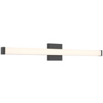 Maxx Color-Select Bathroom Vanity Light - Matte Black / Acrylic