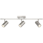 Prado Adjustable Linear Ceiling Light - Brushed Steel