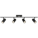 Prado Adjustable Linear Ceiling Light - Matte Black