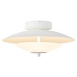 Prescott Color-Select Ceiling Light - Antique White / Frosted