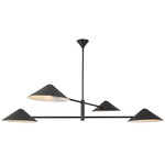 Ashford Chandelier - Matte Black