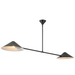 Ashford Linear Pendant - Matte Black