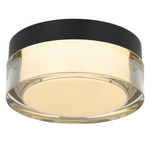 Sunspot Color-Select Outdoor Ceiling Light - Sand Black / Frost