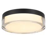 Sunspot Color-Select Outdoor Ceiling Light - Sand Black / Frost