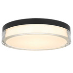 Sunspot Color-Select Outdoor Ceiling Light - Sand Black / Frost