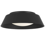 Pez Color-Select Outdoor Ceiling Light - Sand Black / Etched White Opal