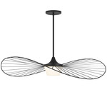 New Wave Color-Select Outdoor Pendant - Sand Black / Frost
