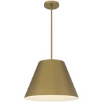 Jaz Color-Select Outdoor Pendant - Painted Brass