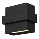 Summit Color-Select Outdoor Wall Light - Sand Black / Sand Blast