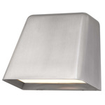 Bull Color-Select Outdoor Wall Light - Brushed Aluminum