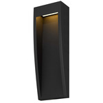 Taper Color-Select Outdoor Wall Light - Sand Black