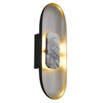 Marilyn Color-Select Outdoor Wall Light - Brushed Aluminum / White
