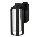 Clover Color-Select Outdoor Wall Light - Sand Black / Clear Seedy