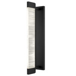 Solice Color-Select Outdoor Wall Light - Sand Black / Clear Sawn