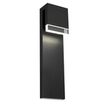 Lagos Color-Select Outdoor Wall Light - Sand Black / Clear