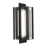 Avani Color-Select Outdoor Wall Light - Sand Black / Frost