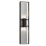 Mars Color-Select Outdoor Wall Light - Sand Black / Clear