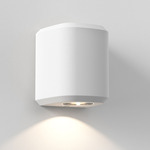 Brixham Outdoor Wall Sconce - White Concrete