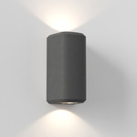 Brixham Outdoor Wall Sconce - Charcoal Concrete