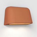 Mast Twin Concrete Outdoor Wall Sconce - Terracotta Concrete