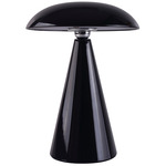 Kinoko Rechargeable Convertible Table Lamp - Black