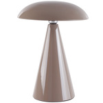 Kinoko Rechargeable Convertible Table Lamp - Light Brown