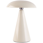 Kinoko Rechargeable Convertible Table Lamp - Cream
