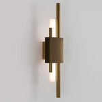 Tanto Wall Sconce - Antique Brass / Antique Brass