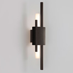 Tanto Wall Sconce - Dark Bronze / Dark Bronze