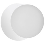 Burlat Wall Sconce - Matte White / White