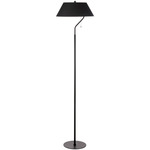 Geraldine Floor Lamp - Matte Black / Black