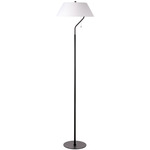 Geraldine Floor Lamp - Matte Black / White