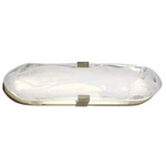 Willmina Wall Sconce - Aged Brass / White