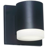 Wilson Wall Light - Matte Black / Frosted