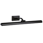 Yvonne Color-Select Adjustable Picture Light - Matte Black / Matte Black