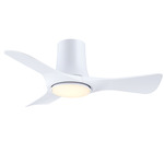 Corke Smart Ceiling Fan with Light - Matte White / Matte White
