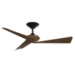 Yogi Smart Ceiling Fan - Black / Koa