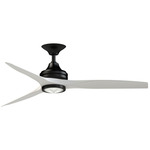 Spitfire DC Smart Ceiling Fan - Black / Matte White