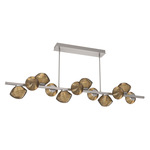 Mesa Twisted Branch Chandelier - Beige Silver / Mesa Bronze