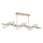 Mesa Twisted Branch Chandelier - Gilded Brass / Mesa Clear