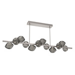 Mesa Twisted Branch Chandelier - Beige Silver / Mesa Smoke
