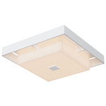 Shadow Box Marine Grade Outdoor Ceiling Flush Light - Marine Grade White / Marine Grade White
