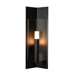 Summit Outdoor Wall Sconce - Marine Grade Black / Clear