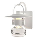 Mason Outdoor Wall Sconce - Marine Grade White / Clear