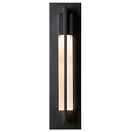 Axis Outdoor Wall Sconce - Marine Grade Black / Clear