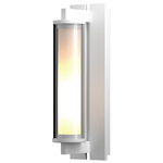 Fuse Outdoor Wall Sconce - Marine Grade White / Clear / Opal