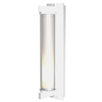 Fuse Outdoor Wall Sconce - Marine Grade White / Clear / Opal