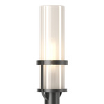 Alcove Outdoor Post Light - Marine Grade Black / Frosted