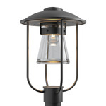 Erlenmeyer Outdoor Post Light - Marine Grade Black / Clear