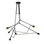 Divergence Outdoor Pendant - Marine Grade Black